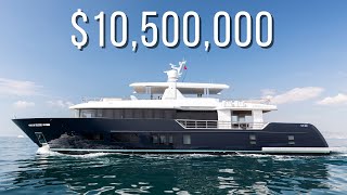 105M 2020 ALPHA 38M  125 SuperYacht Tour Liveaboard Charter Flybridge Motor Yacht [upl. by Nerej95]