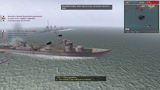 Dramatical Naval Battle Hatsuzuki Escape Highlight Battlefield 1942 [upl. by Llerrot]