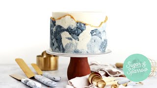 Marble Buttercream Cake Tutorial feat the JOANN Stir Collection [upl. by Coppinger]