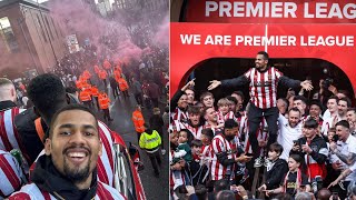 Regardez qui chante Ilimane Ndiaye Lors de leur Célébration pour le monter en Premier League [upl. by Anitak]