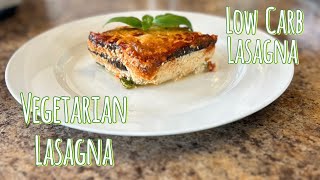 Low carb lasagna vegetarian Lasagna recipehealthyrecipes easyrecipe vegetarian healthymealideas [upl. by Alaet]