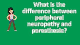 What is the difference between peripheral neuropathy and paresthesia   Health and Life [upl. by Sophey]