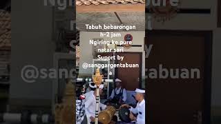 Baleganjur bebarongan latihan h2jambaleganjurbebarongan baleganjur senibudaya seni [upl. by Yenffit]