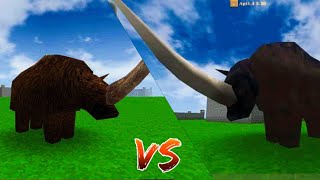 Elasmotherium Vs All Herbivores  Survival Craft 2 [upl. by Akinehs640]