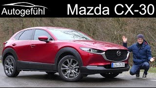 Mazda CX30 FULL REVIEW new SkyactivX AWD and automatic  Autogefühl [upl. by Buschi]