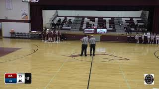 Washington Academy at Foxcroft JV girls basketball Video only [upl. by Tselec]