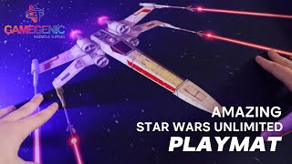 Amazing XWing Star Wars Unlimited Playmat  By Gamegenic [upl. by Attalanta]