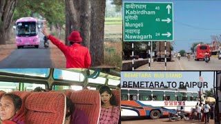 BEMETARA BUS STAND SAFER  BEMETARA TO RAIPUR  धनी TRAVELviralvideo [upl. by Hsan16]