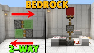 MINECRAFT 5 SIMPLE REDSTONE BUILDS FOR BEDROCK AND PE [upl. by Morvin]