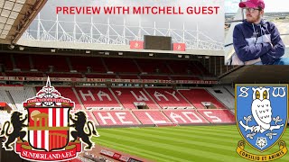 SUNDERLAND VS SHEFFIELD WEDNESDAY LIVE STREAM WITH MITCHELL GUEST [upl. by Aineg]