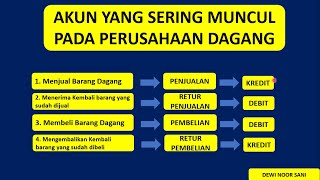 JURNAL UMUM PERUSAHAAN DAGANG tips amp trik menganalisis Posisi Debit Kredit pada Perusahaan Dagang [upl. by Hadeis]