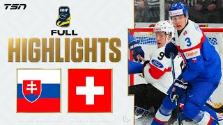 Slovakia vs Switzerland FULL HIGHLIGHTS  2024 World Junior Championship [upl. by Saunders]