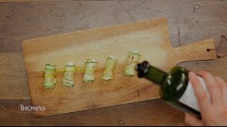 Rollitos de zapallito italiano relleno con ricotta [upl. by Aay780]