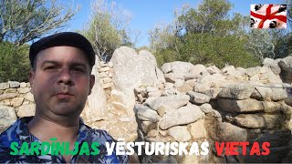 Sardīnijas vēsturiskas vietas pie Santa Teresa Gallura Piedzīvojumi ar Andri Vlogs Nr21 [upl. by Yelroc662]