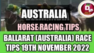 Ballarat Australia Race TipsBallarat Race Tips  Ballarat 19th November dreams to success [upl. by Niel]