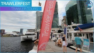 Dock Walk Trawler Tours Baltimore MD Trawler Fest 2019 [upl. by Kinata]