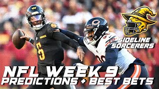 NFL Week 9 Best Bets amp Predictions  Can the Lions Keep it Going vs Packers ChiefsBucs Preview [upl. by Kendra]