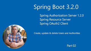 Spring Boot 320  Spring Authorization Server  Create Update amp Delete Users [upl. by Kcirednek]