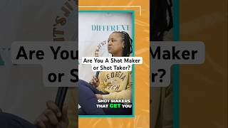 Shot Maker or Shot Taker aau basketball collegebasketball podcast girlsbasketball [upl. by Aynekat73]