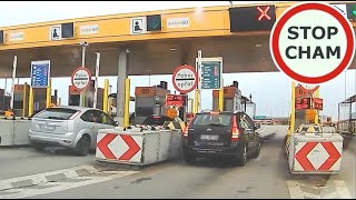 Szybkie przejazdy na bramkach na autostradzie nie dla każdego 1599 Wasze Filmy [upl. by Atiekan]