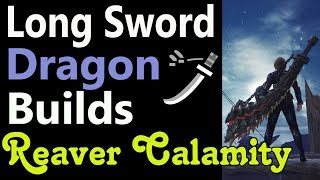 MHW Dragon Longsword DPS builds  Deviljhos Reaver Calamity  Mixed Set [upl. by Parrie]