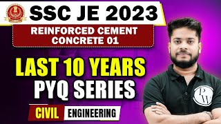 RCC  01  SSC JE Previous Year Question Paper  Civil Engineering  SSC JE 2023 [upl. by Hcirteid]