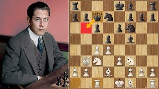 Gentlemens Brawl  Capablanca vs Schlechter  San Sebastian 1911 [upl. by Anirtek]