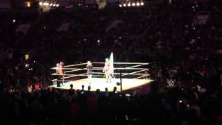 Rusev with Lana entrance WWE Live San Jose [upl. by Elmajian]