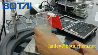 Test HPMChydroxypropyl Methyl Cellulose viscosity  haileybotaichemnet [upl. by Bui]