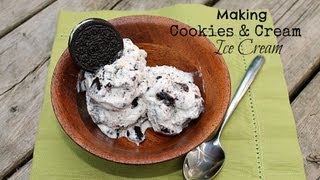 Cookies and Cream Ice Cream KitchenAid [upl. by Dorothy]