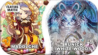 YUGIOH MADOLCHE VS RUNICK WHITE FOREST NOVEMEBER 2024 [upl. by Dnomyar]