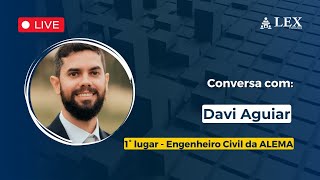 Conversa da Aprovação Davi Aguiar Engenheiro Civil da ALEMA [upl. by Swor]