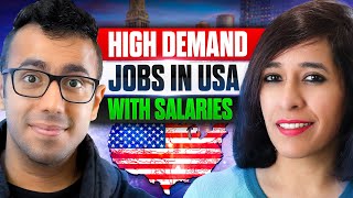 Top Jobs In Demand For US Work Visas  High Demand Jobs With Salaries In USA  US Work Visa 2024 [upl. by Seth]