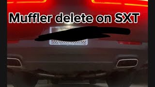 Muffler delete on Dodge challenger SXT Should you do it [upl. by Ralf]