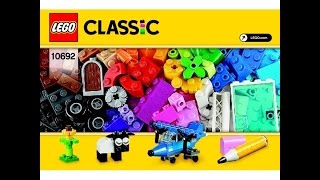 LEGO Classic 10692 Набор кубиков Инструкция по сборке [upl. by Ennahoj]