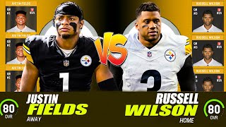 Team of JUSTIN FIELDS vs Team of RUSSELL WILSONS [upl. by Undis]