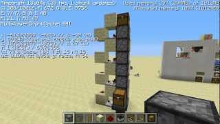 Minecraft 15  Easy and Compact Item Elevator 13w04a [upl. by Akem]