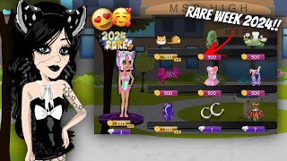 MSP RARE WEEK 2024😱 [upl. by Eey759]