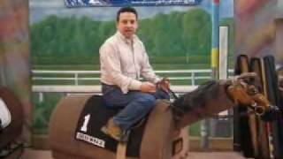 Jockey Lesson with Frankie Lovato quotBalance amp Positionquot For Race Riding [upl. by Rabbaj]