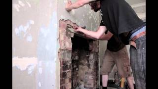 Fireplace Lintel Timelapse [upl. by Adyan]