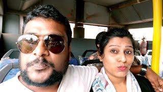 Bus From Goa Airport To  Panjim  Calangute  Baga  Cheap Price Rs150  HD [upl. by Ammon690]