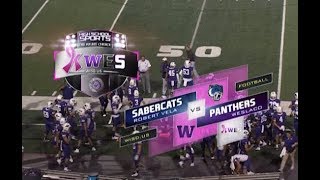 Football 2018  Weslaco Panthers vs Edinburg Vela Oct 12 2018 [upl. by Sadoc316]