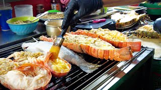 Most EXTREME Seafood in Bangkok Chinatown  STREET FOOD tour in Thailand [upl. by Fenner]