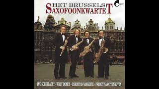 Het Brussels Saxofoonkwartet  CD track n° 1417 René Bernier [upl. by Evaleen]