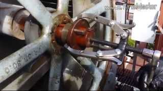 Cooling Tower  40HP Motor  Bearing Replacement PT1 [upl. by Aneertak]