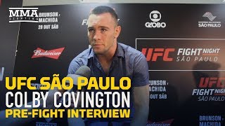 Colby Covington Hopes Demian Maia Has Retirement Speech Ready  MMA Fighting [upl. by Eatnoid]