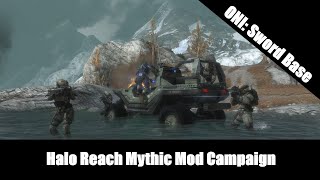 Halo Reach  Mythic Overhaul Mod Gameplay  ONI Sword Base [upl. by Anicul]