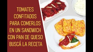 Receta Express Tomates confitados en microondas ¡rápidos y deliciosos 🍅✨ [upl. by Saisoj]