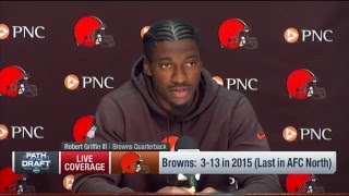 RGIII I wanted to come here Im excited to be here  Full RGIIIBrowns Press Conference [upl. by Berck187]