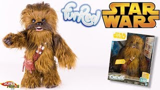 FurReal Star Wars Chewie le Copilote Ultime Chewbacca Peluche Interactive Jouet Hasbro [upl. by Akiemaj790]